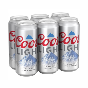 Coors Lite 6 Pk Can