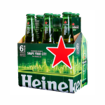 Heineken 12 Oz 6Pk Btl