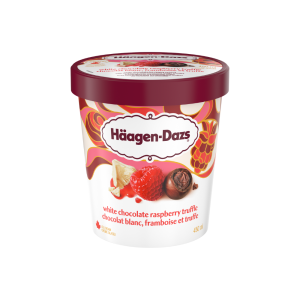 Haagen Dazs Wh Choc Rasp Truffle