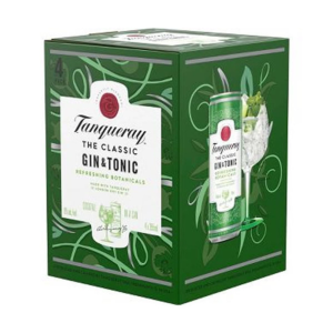 Tanq Gin & Tonic 4Pk