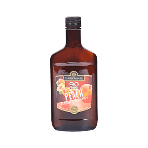 Hiram Walker Peach Schnaps 375Ml