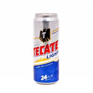 Tecate Light 24 Oz Can