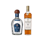 Siete Legues Blanco and Macallan 12 years Double Cask Combo Package