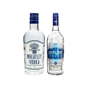 Wheatly Vodka and Deep Eddy Vodka Combo Package