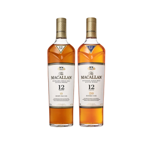 Veuve Clicquot Brut and Macallan 12 years Double Cask Combo Package