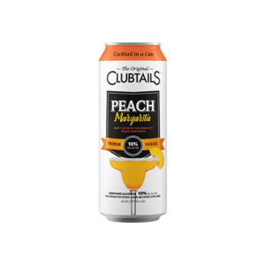 Clubtails Peach Margarita 24 Oz