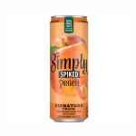 Simply Spiked Peach Can