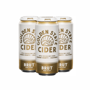 Golden State Cider Brut 16Oz 4Pk C